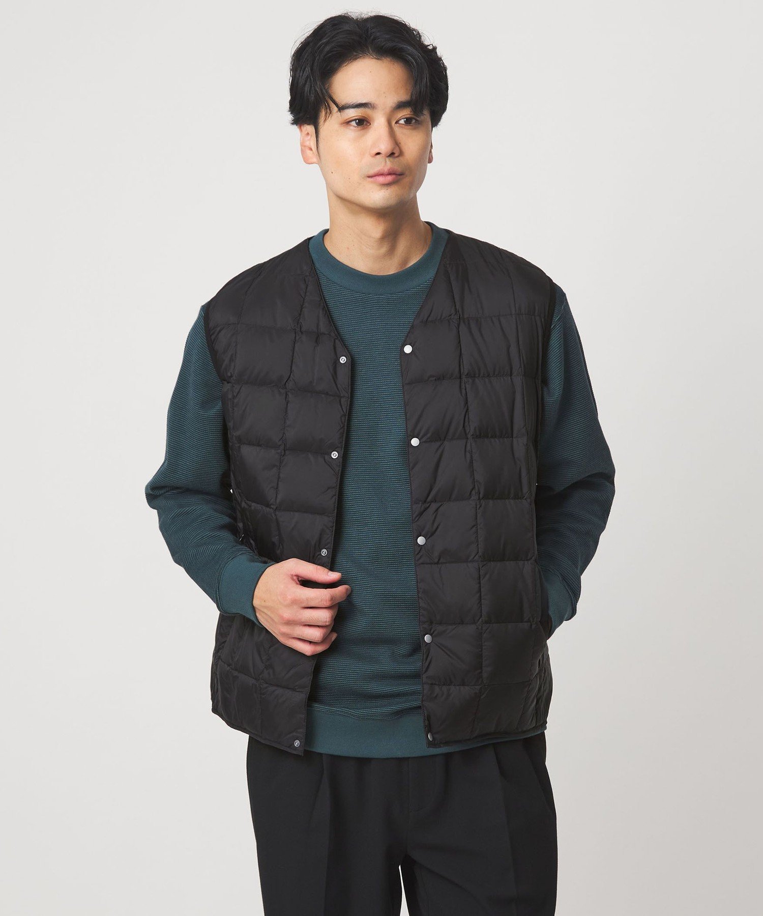 UNITED ARROWS green label relaxing｜ルミレットウール TAION フード