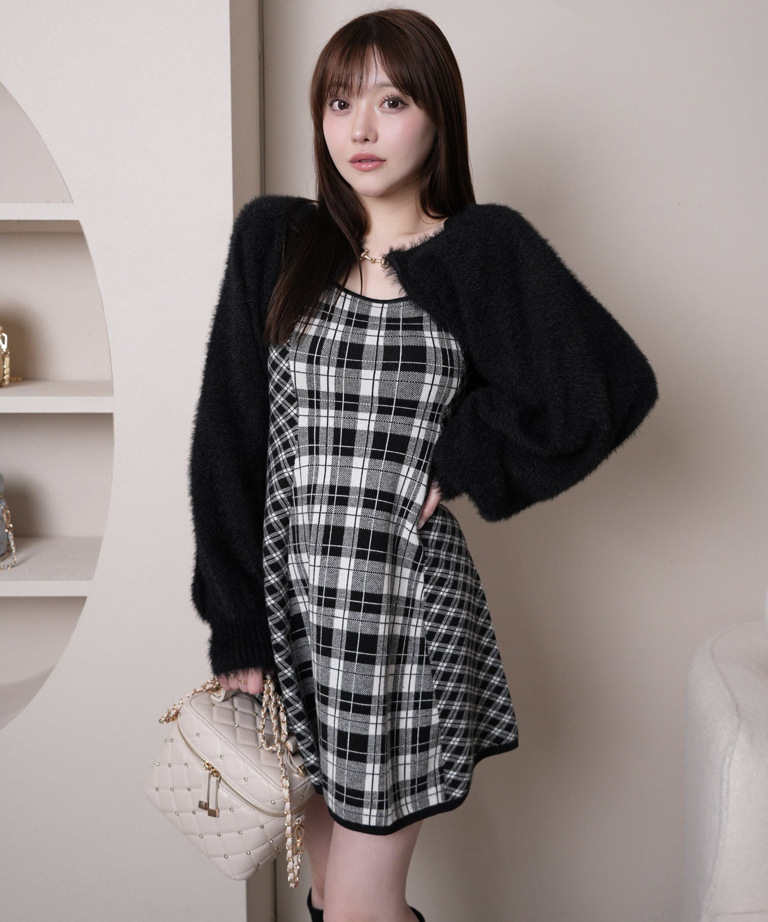 LIP SERVICE｜LIP SERVICE/(W)(形が選べる)フェザーチェック