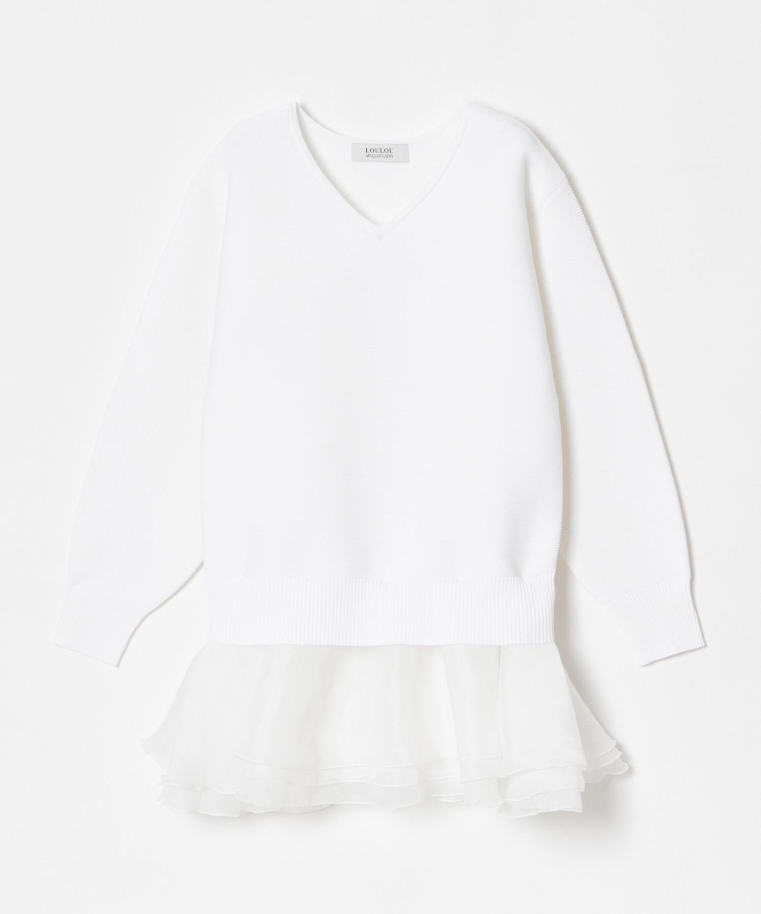 allureville｜【LOULOU WILLOUGHBY】フリリードッキングチュニック