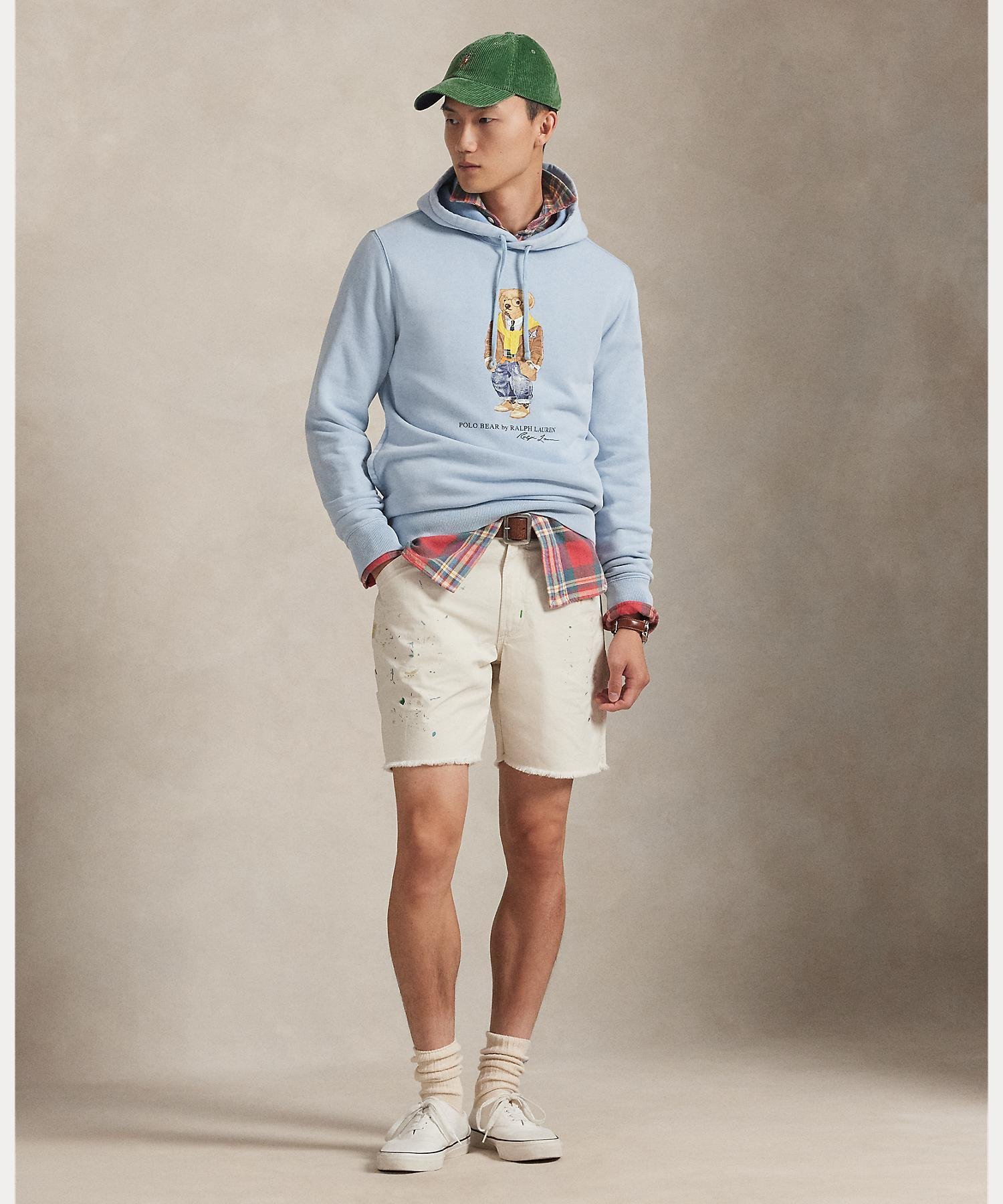 RALPH LAUREN｜Polo ベア ガーメントダイド フリース フーディ