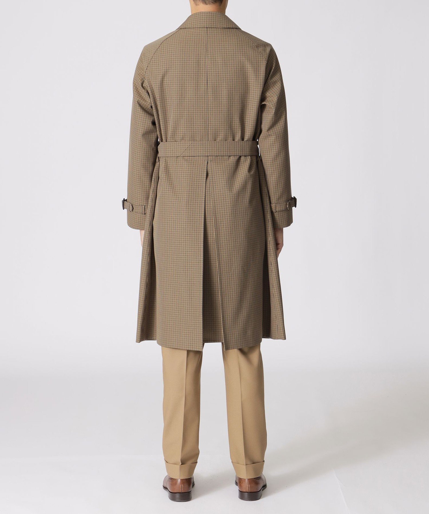 ポールスチュアート クリフォード タイロッケンコート ツイード