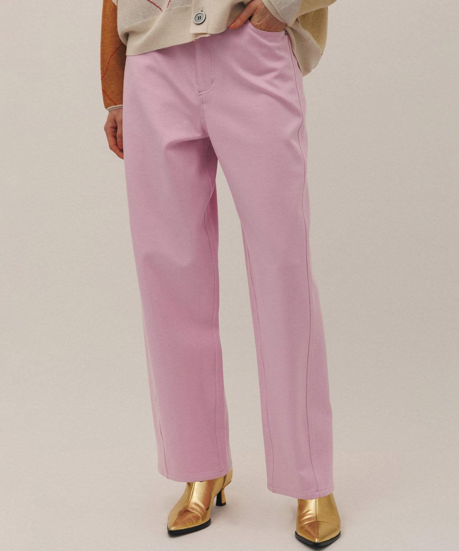 ADAM ET ROPE'｜ハイストレッチカルゼパンツ | Rakuten Fashion(楽天