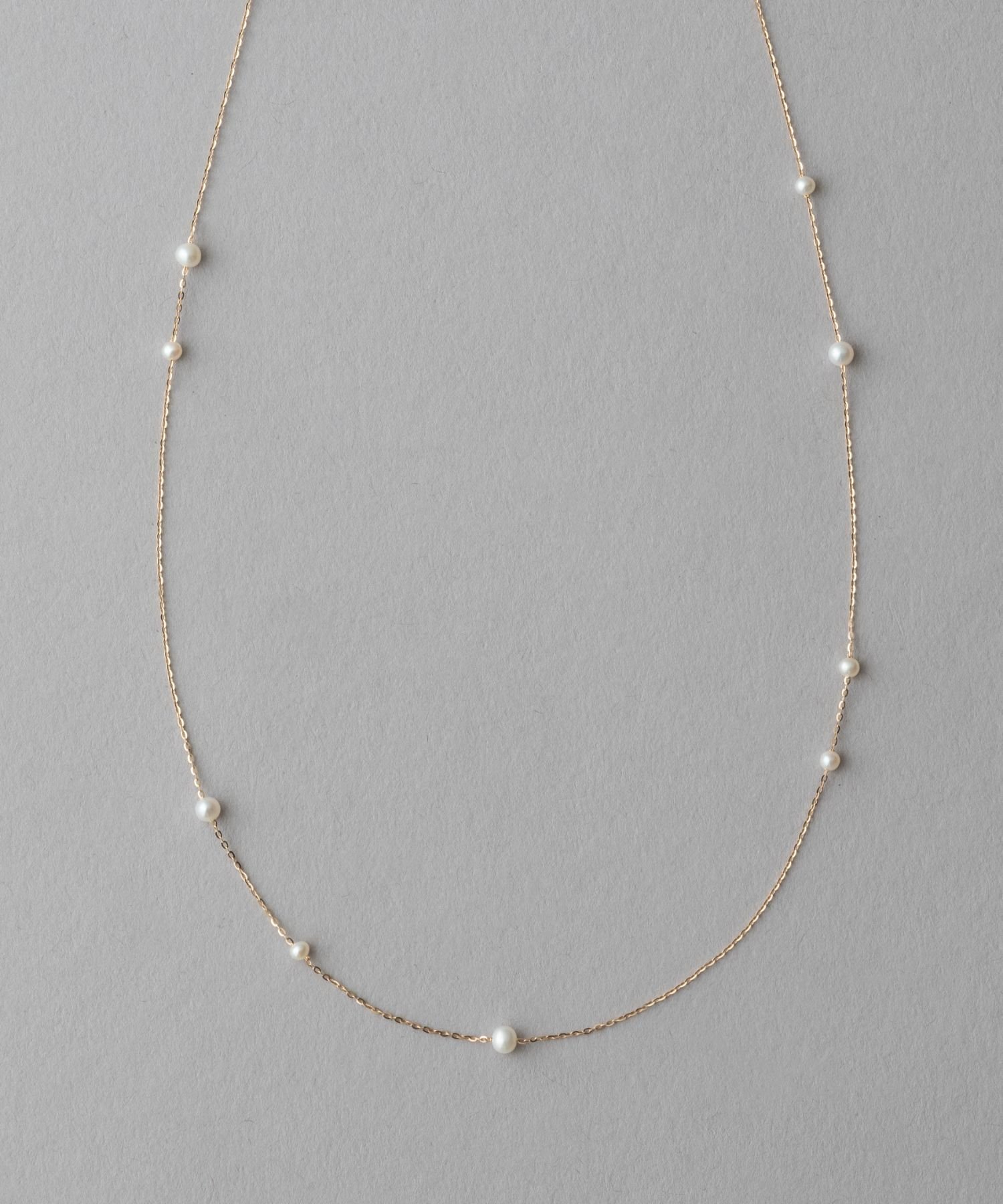 ete｜K10YG パール ロングネックレス | Rakuten Fashion(楽天