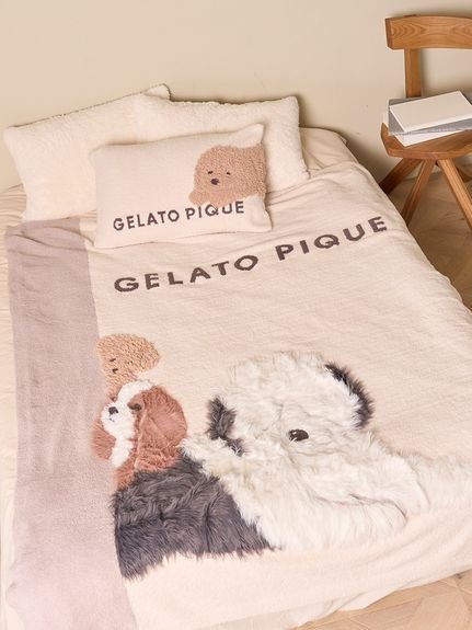 gelato pique｜【Sleep】DOG3柄 ジャガードマルチカバー | Rakuten
