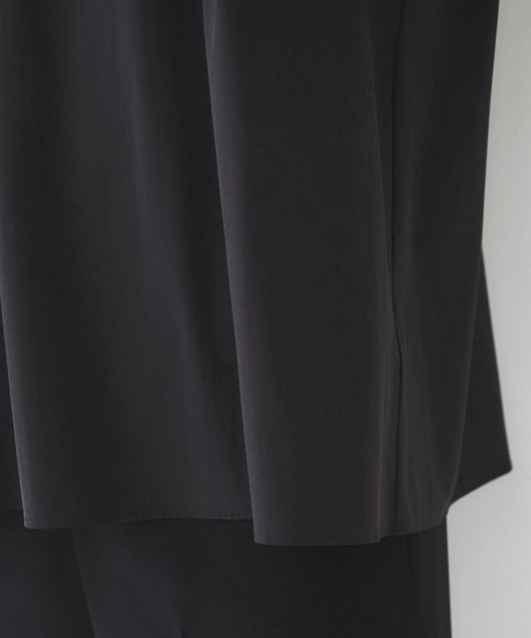 UNTITLED｜【通勤】ボウタイ付スタンドネック ボリュームブラウス