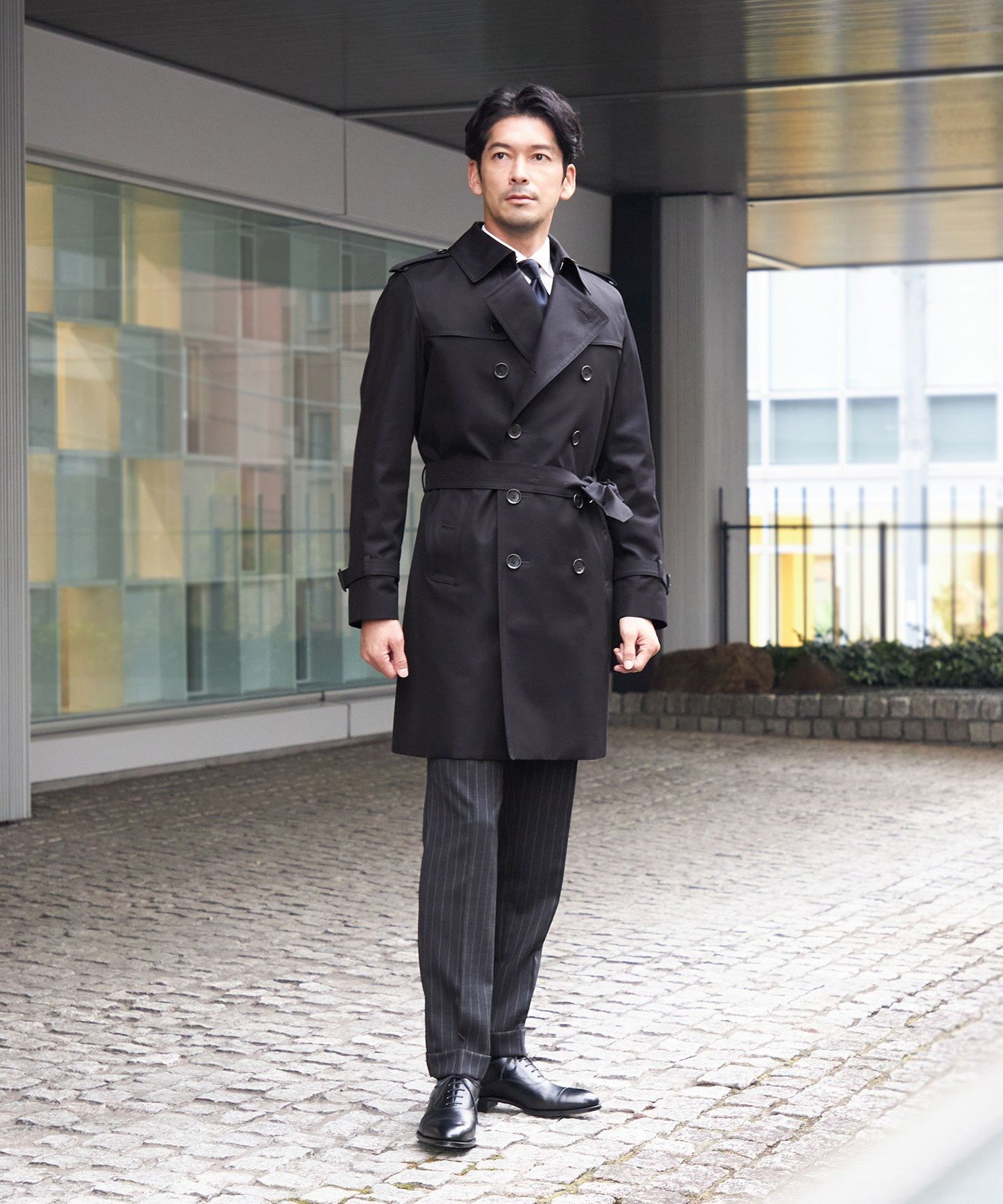 サンヨー 100年コート スタンダード ロング丈 ライナー ブラック M 100年コート＞スタンダードモデル バルマカーンコート(コート