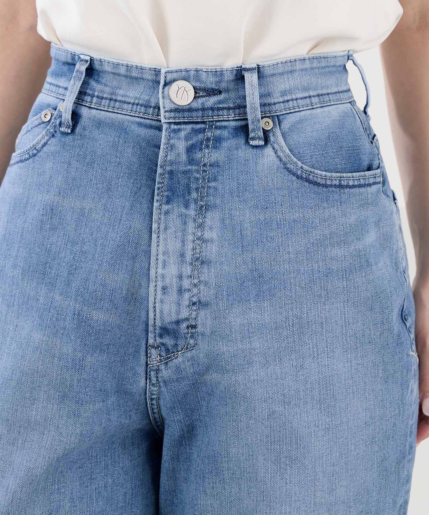 MICA＆DEAL｜【YANUK】AIRY Really Light ルーズストレートデニム-Joan