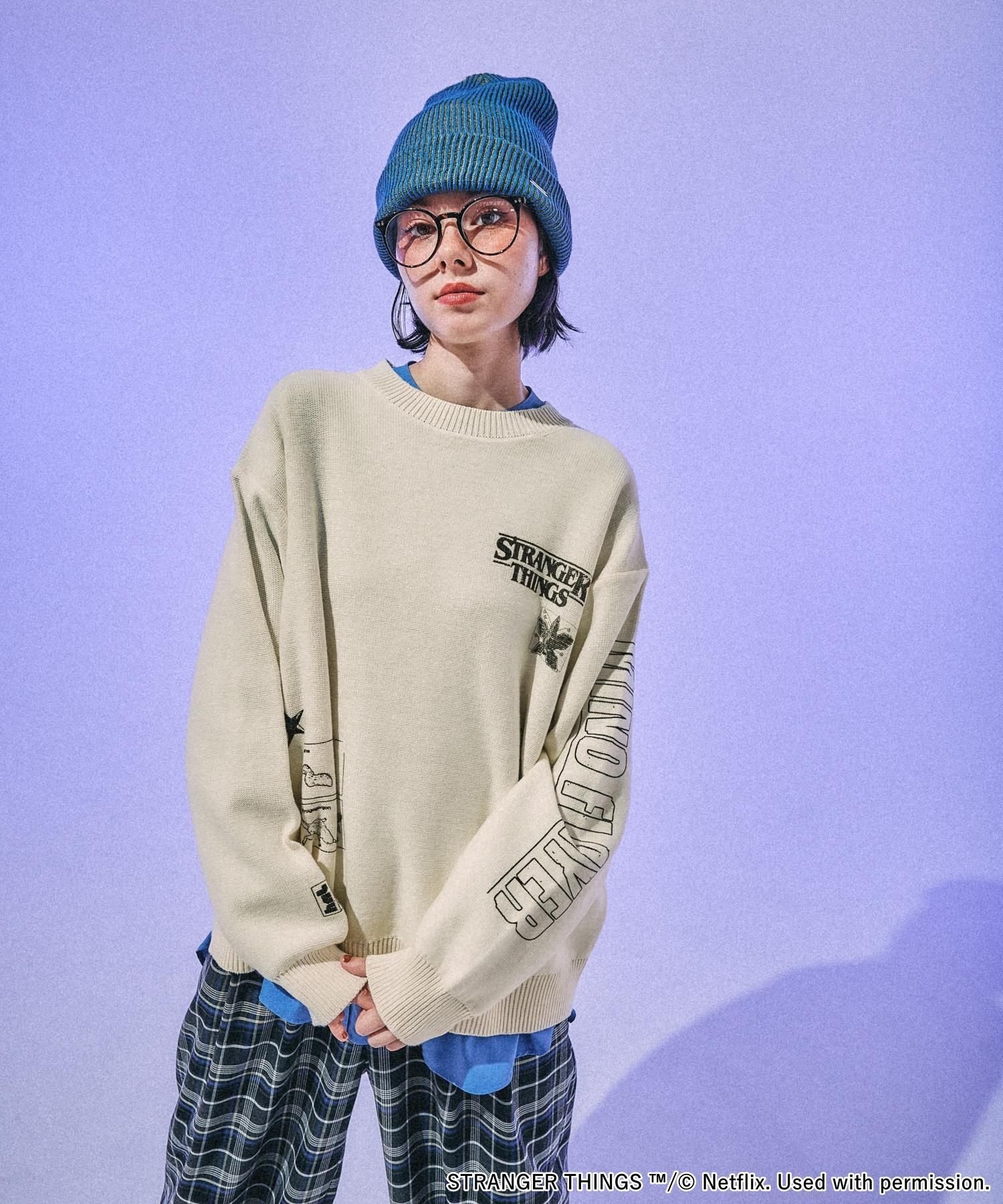 niko and ｜【STRANGER THINGS】コラボ アソートモチーフニット