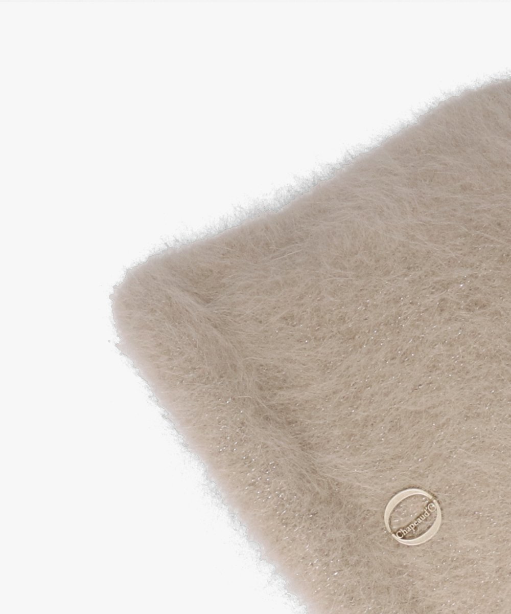 OVERRIDE｜Chapeau d' O Lame Angora Hood / シャポードオー | Rakuten