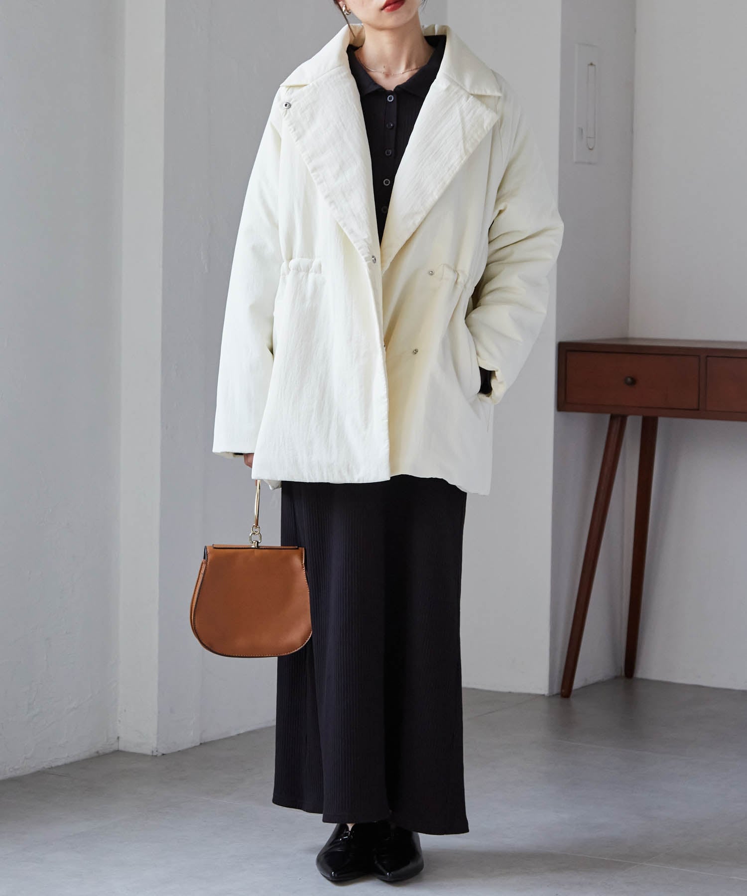 Ranan｜Ranan/(W)テーラードカラー中わたジャケット | Rakuten Fashion