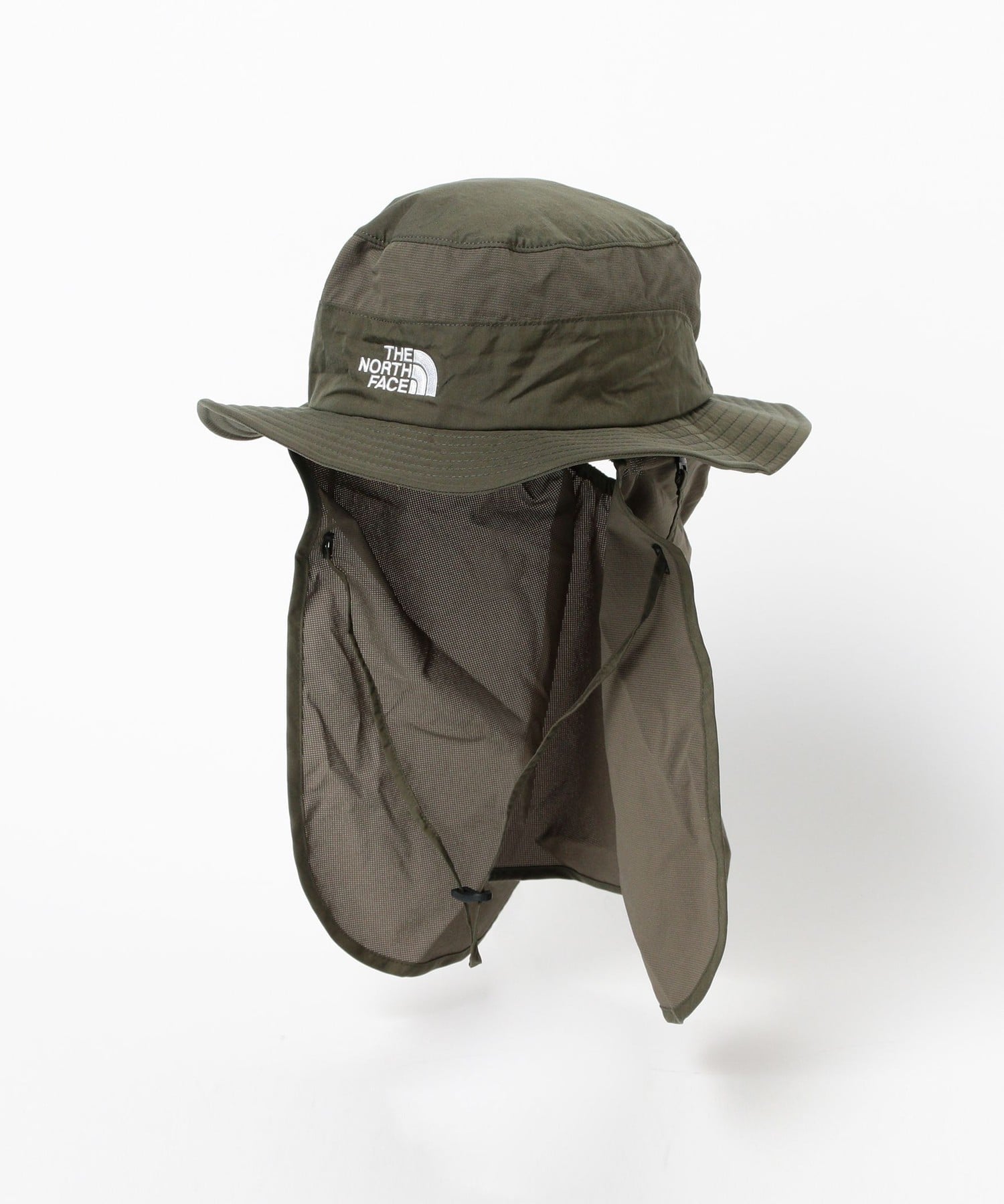 AIGLE｜UVカット 撥水 サンシールドサファリキャップ 2WAY ジェット