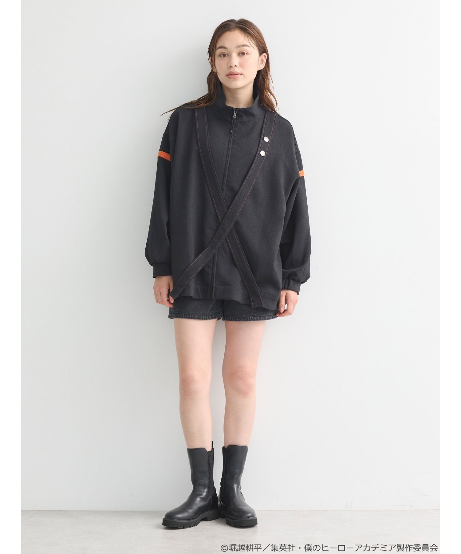 【完売品】M ヒロアカ earth 爆豪勝己 イメージ ブルゾン アース 僕のヒーローアカデミア＞爆豪勝己 イメージ ブルゾン/earth