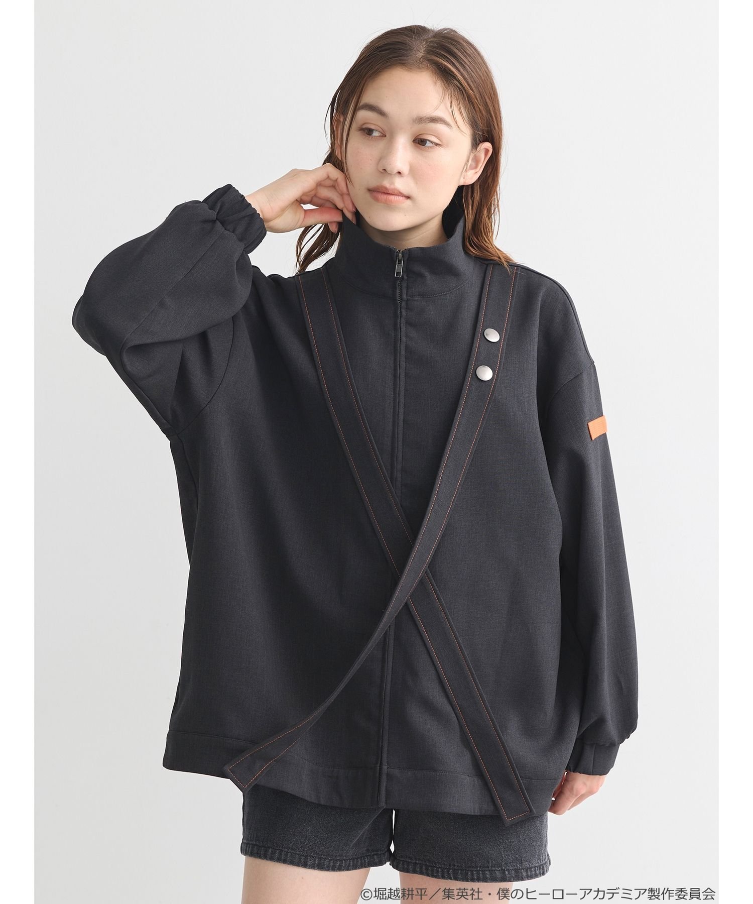 earth music&ecology ヒロアカ 爆豪勝己 ブルゾンM 僕のヒーローアカデミア＞爆豪勝己 イメージ ブルゾン/earth