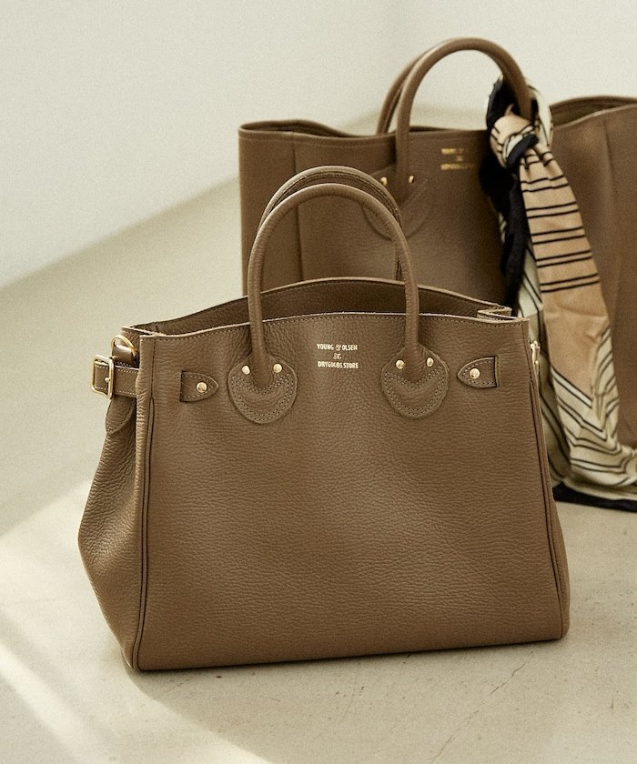 FREAK'S STORE｜EMBOSSED LEATHER BELTED TOTE S 25AW26SS | Rakuten