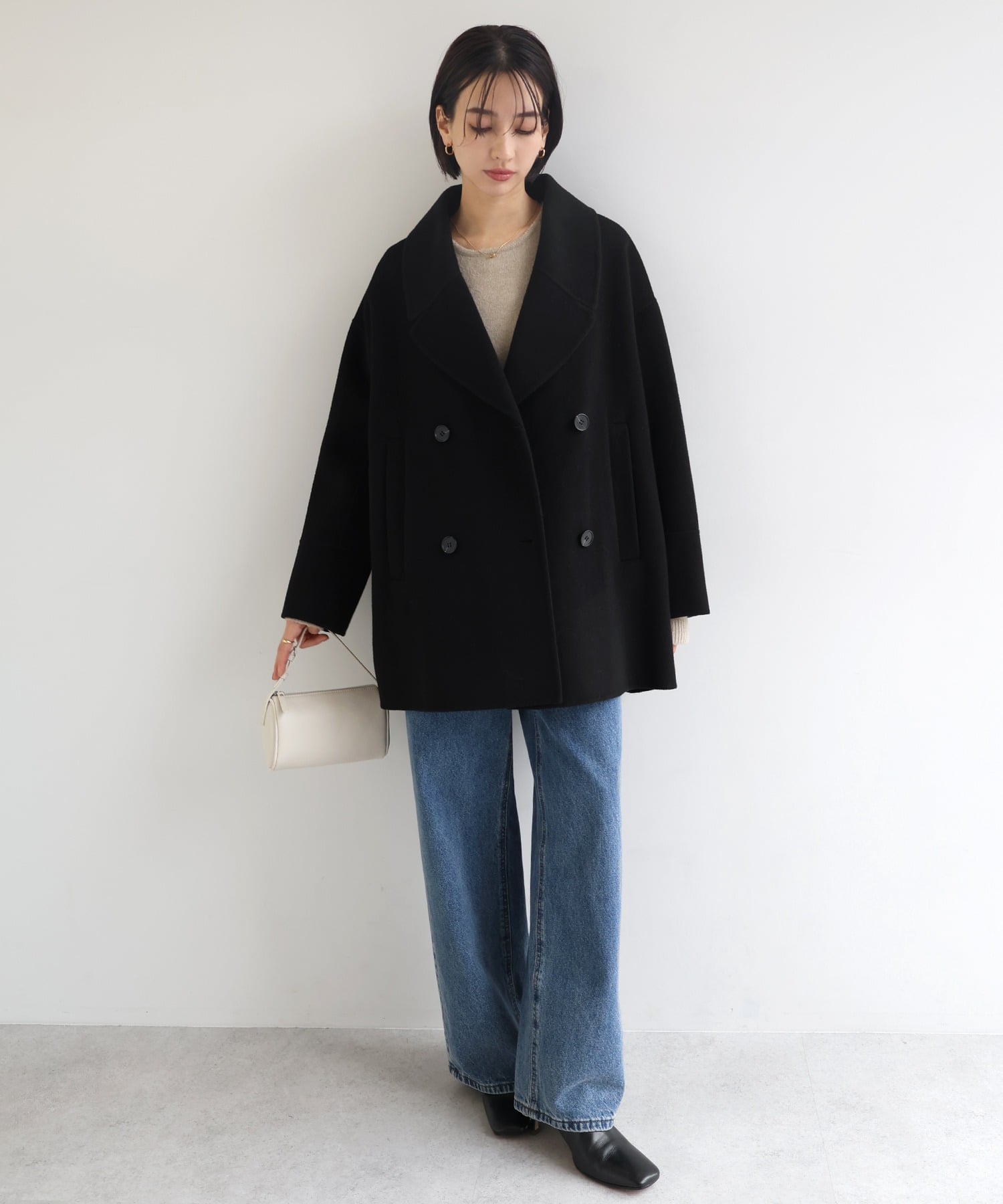 andme｜リバー ピーコート evernavy エバーネイビー | Rakuten Fashion