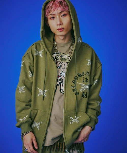 JACKROSE｜GALFY/ガルフィー ピカピカ注射器パーカー(MENS) | Rakuten