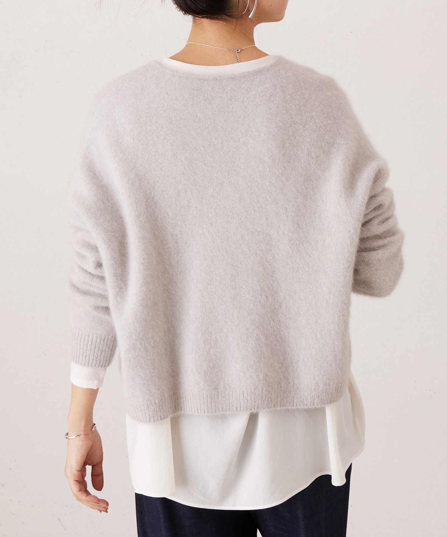 BEARDSLEY｜FOXウールVネックニット | Rakuten Fashion(楽天