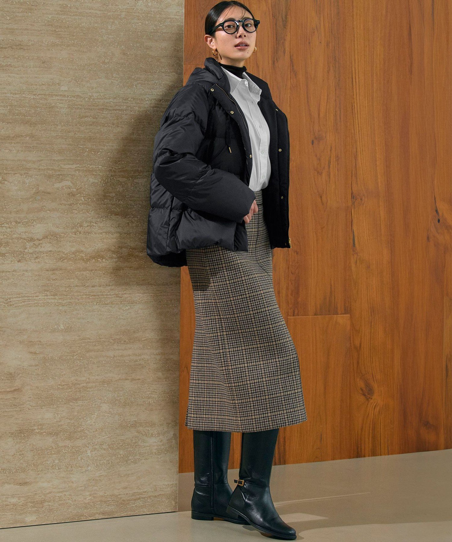 23区｜【滝沢眞規子さん着用/VERY掲載】シレータフタ コンパクト