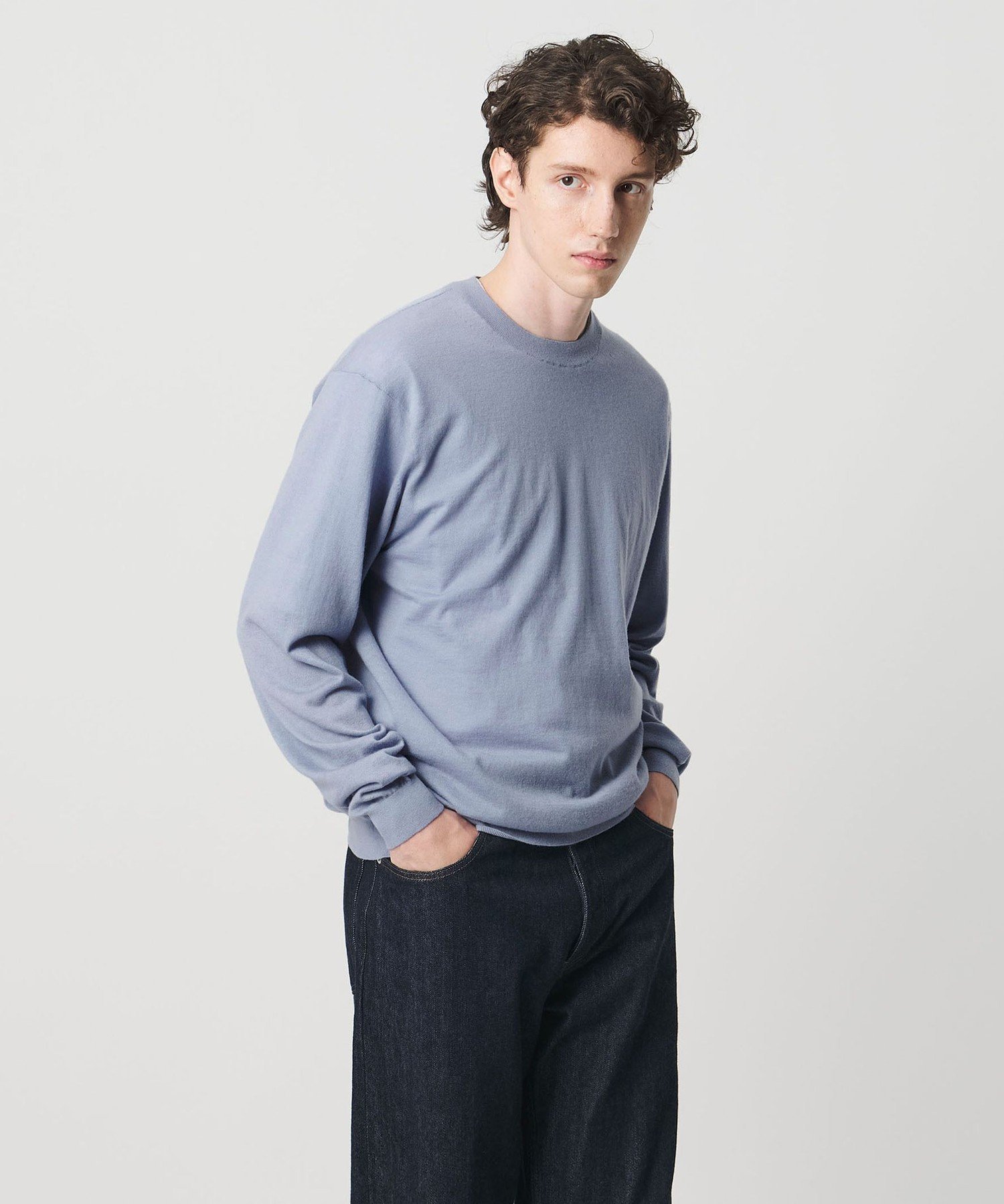 UNITED ARROWS｜カシミヤ ハイゲージ クルーネックニット | Rakuten