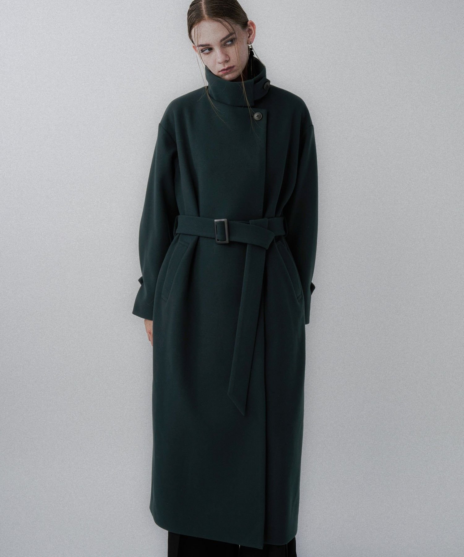 HARE｜ウーリーテック2WAYスタンドロングコート | Rakuten Fashion