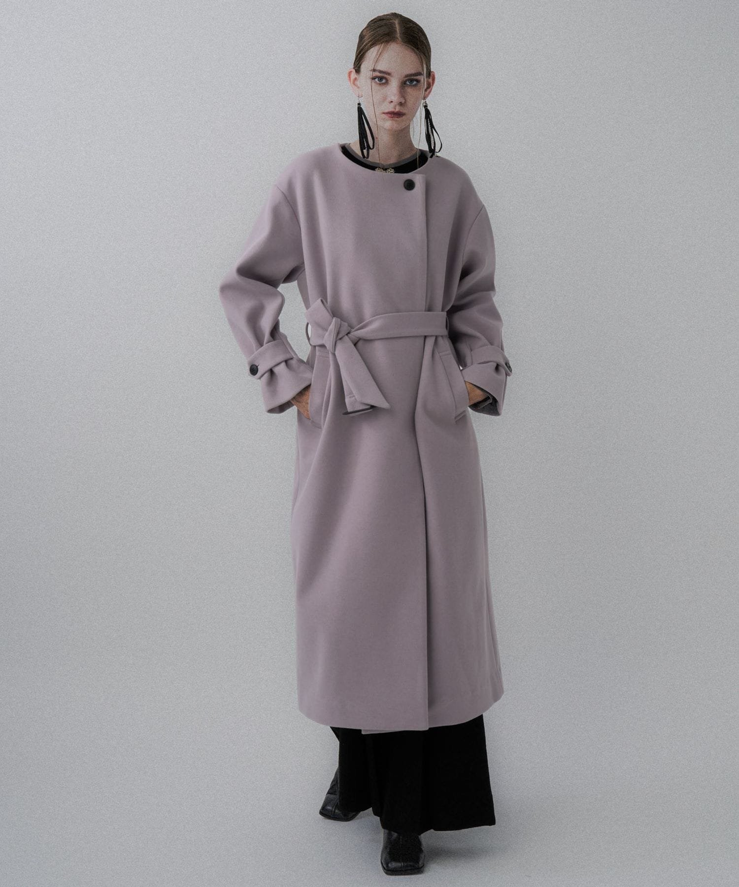 HARE｜ウーリーテック2WAYスタンドロングコート | Rakuten Fashion