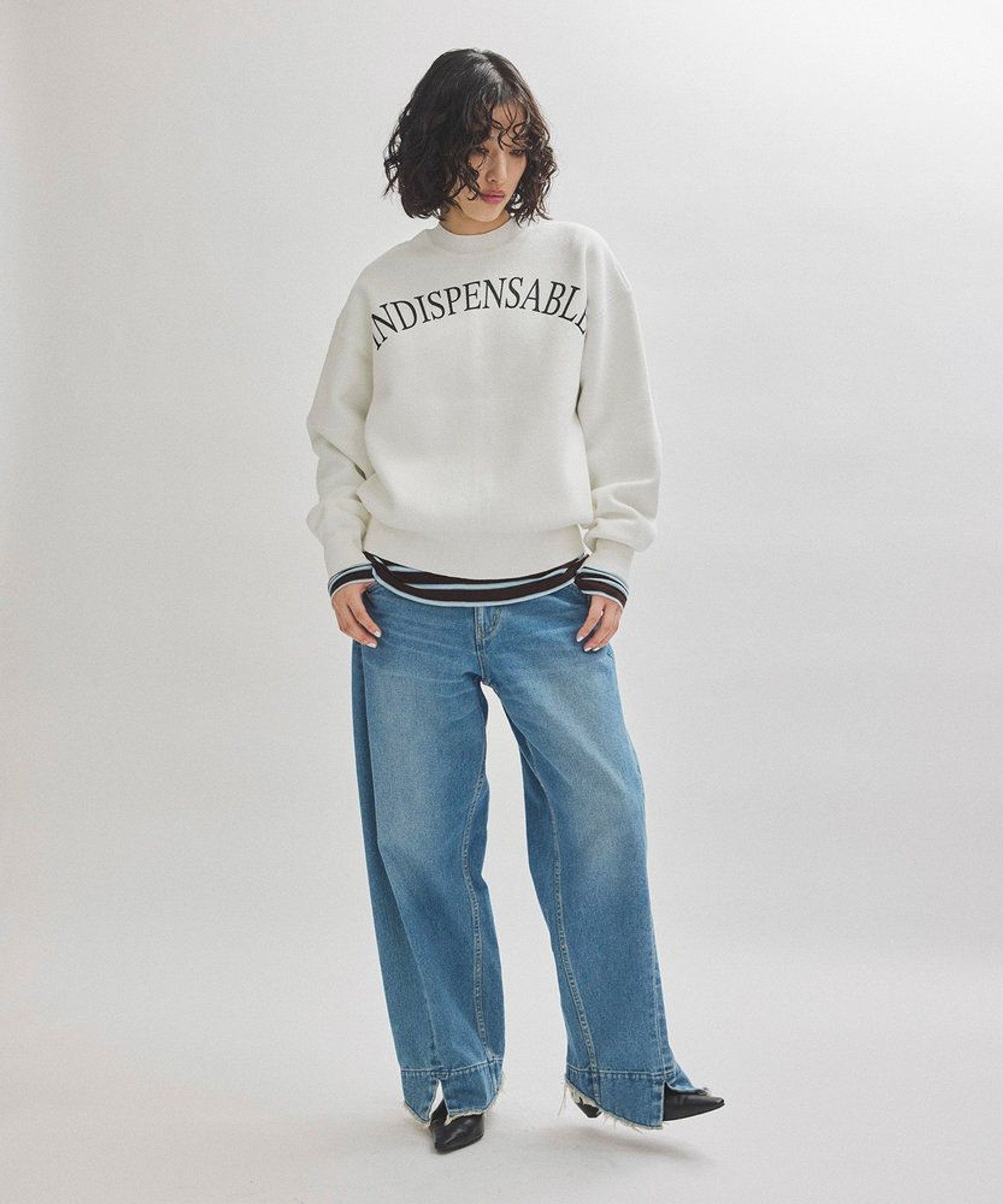 ADAM ET ROPE'｜【サステナブル】・【新色追加】ルーズフィット