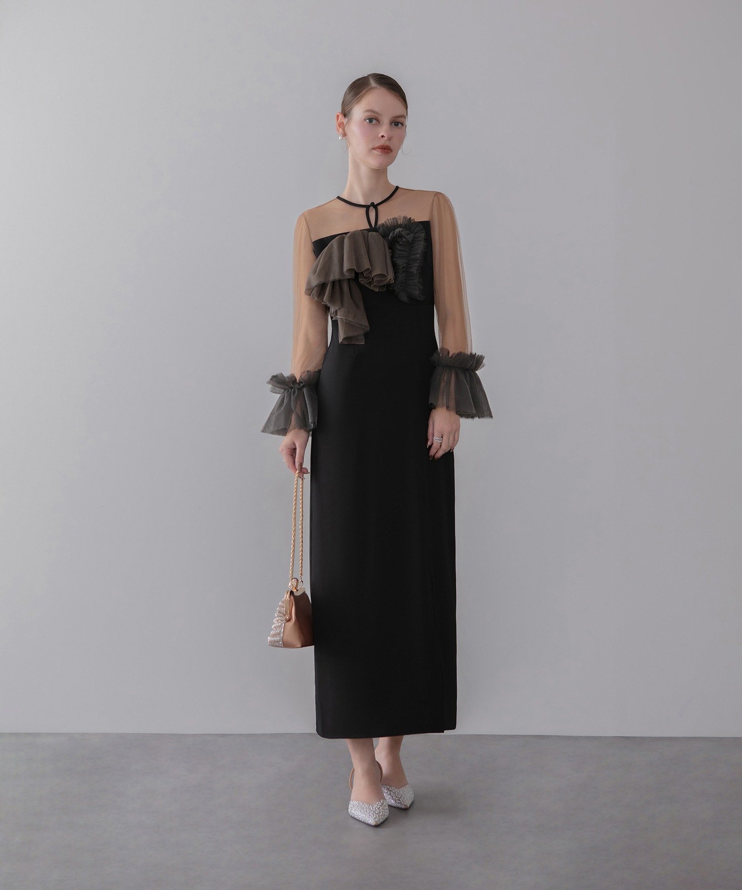 Leja｜フラワーリリーフマテリアルボリュームスリーブIライン