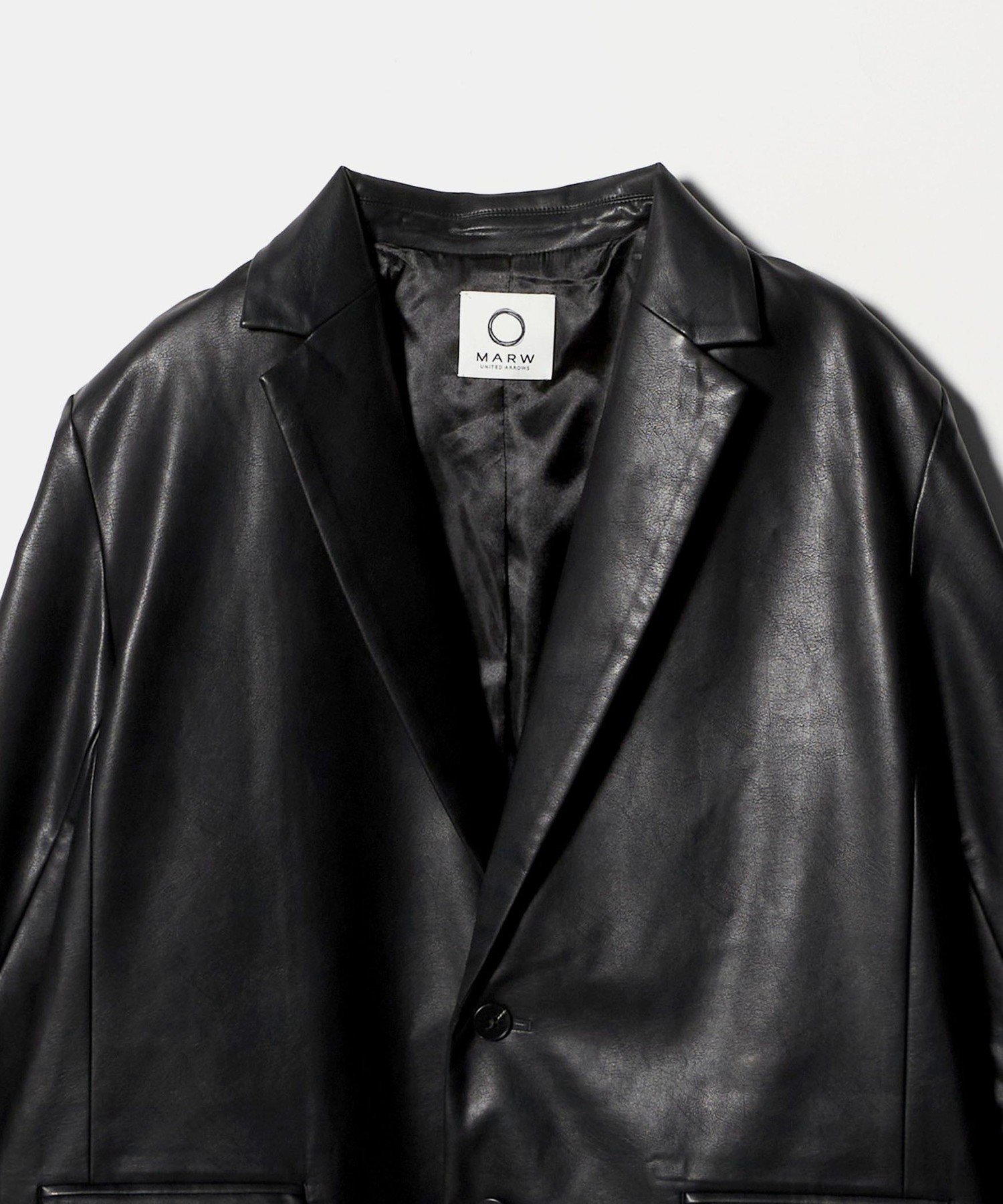 今季BEAUTY&YOUTH UNITED ARROWSレザーライク ジャケット UNITED ARROWS｜<MARW UNITED ARROWS>レザーライク ジャケット