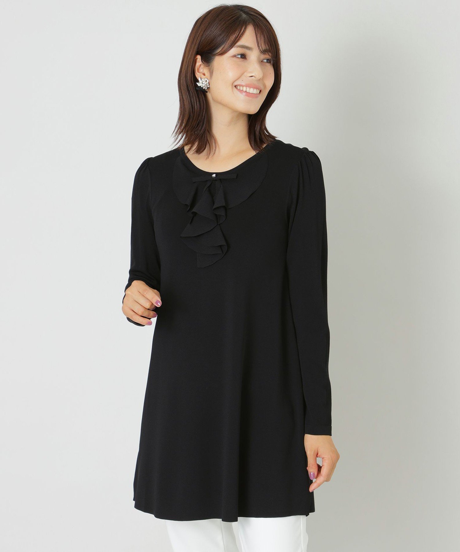 TO BE CHIC｜【20周年アニバーサリー】レーヨンナイロン ニット