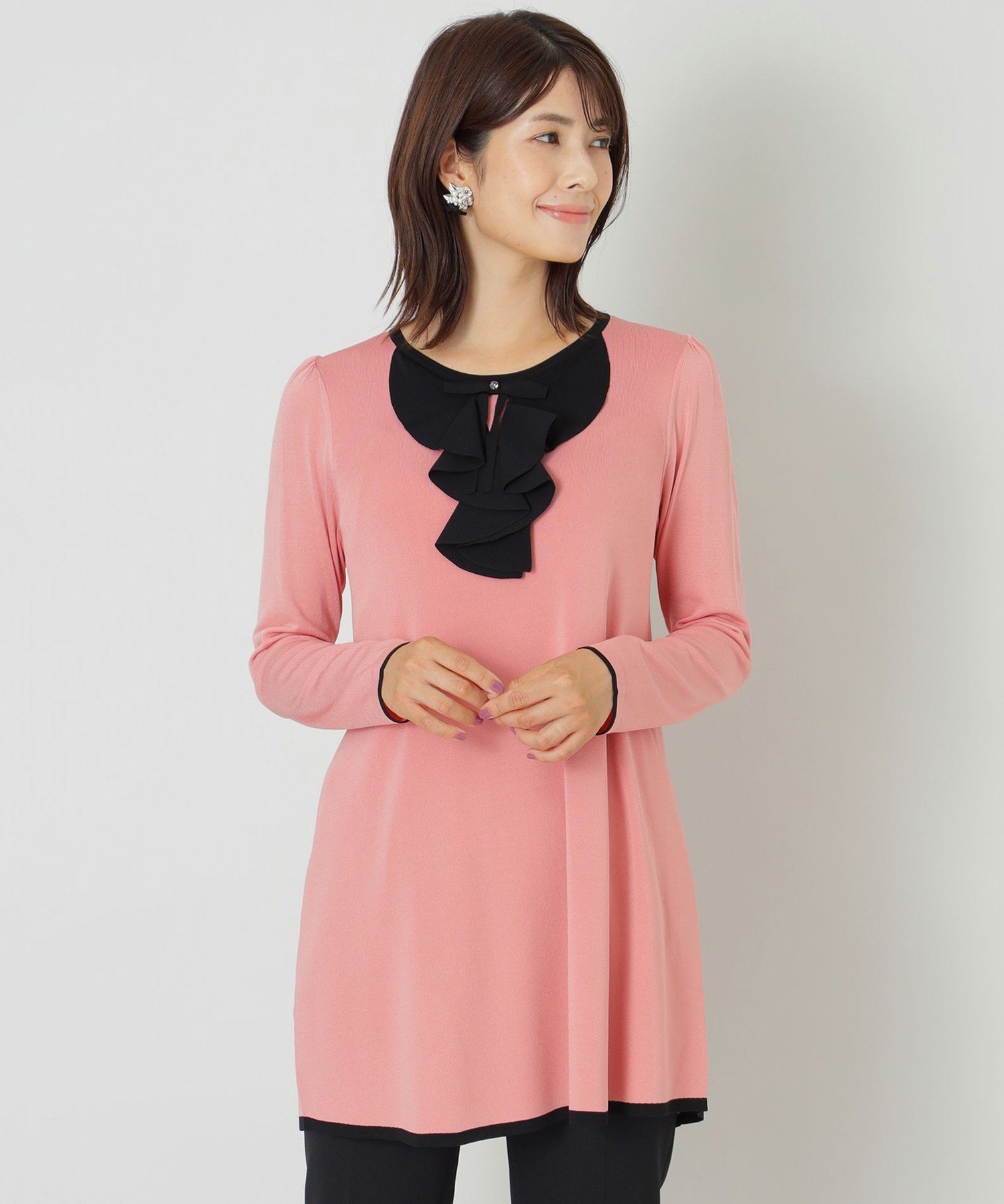 TO BE CHIC｜【20周年アニバーサリー】レーヨンナイロン ニット