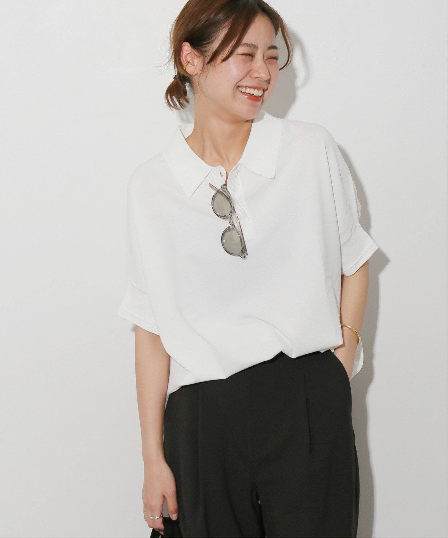 JOURNAL STANDARD relume｜《追加3》ウォッシャブルドルマンポロニット