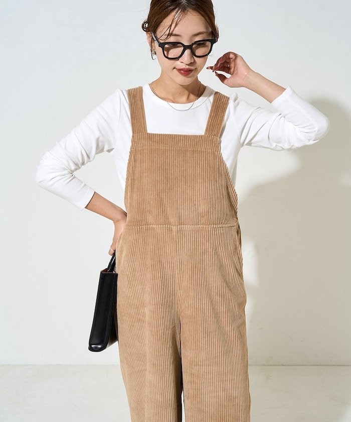 FREAK'S STORE｜カット コーデュロイ サロペット【限定展開】 25AW