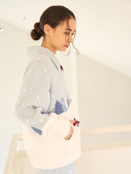 gelato pique｜【HOLIDAY】スキーベアジャガードカーディガン