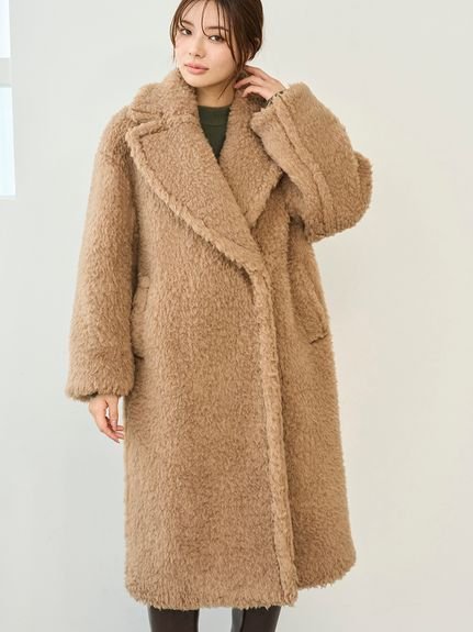 SNIDEL｜ボアロングコート | Rakuten Fashion(楽天ファッション／旧
