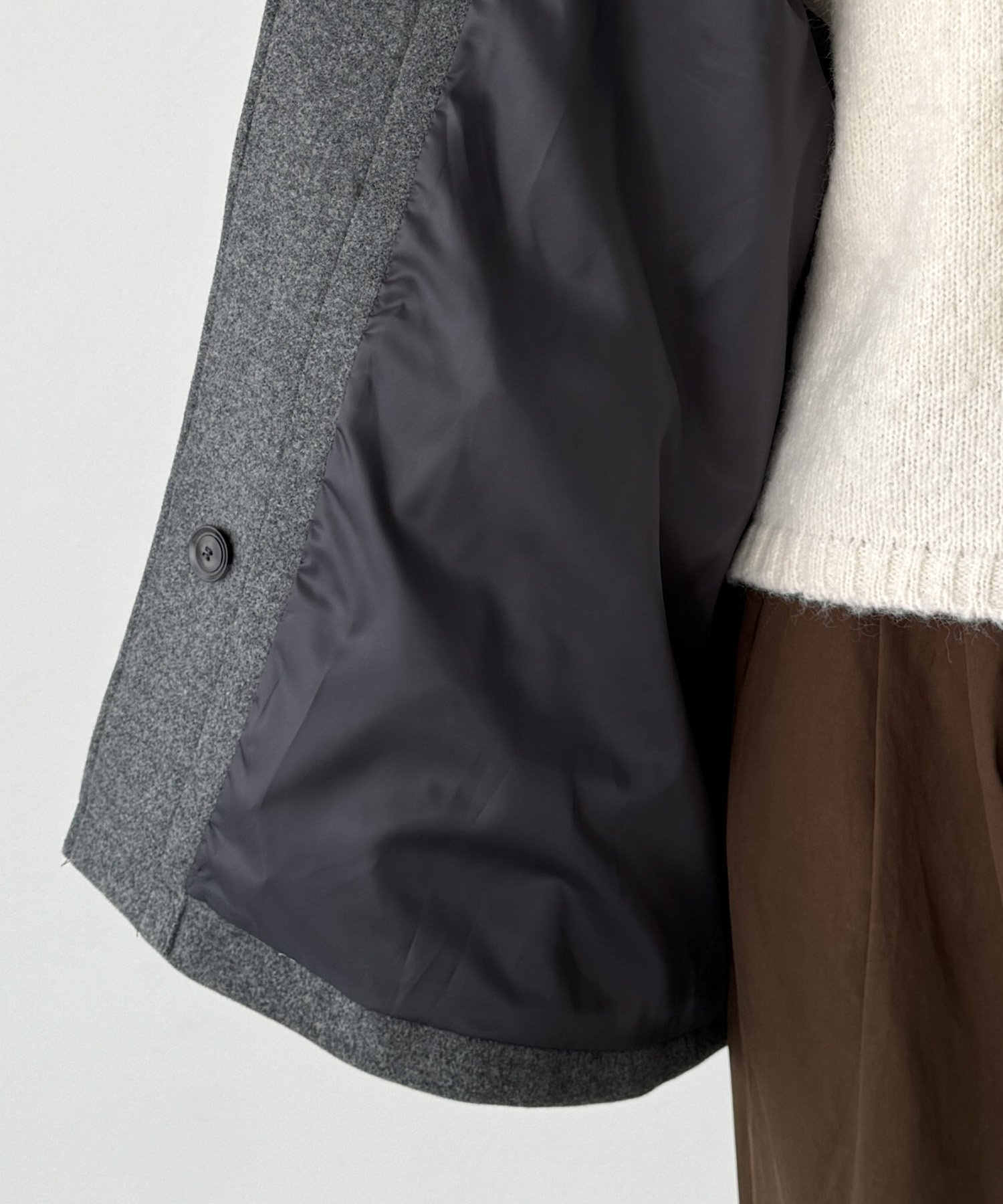 CANAL JEAN｜El mar(エルマール) ダッフルハーフコート | Rakuten