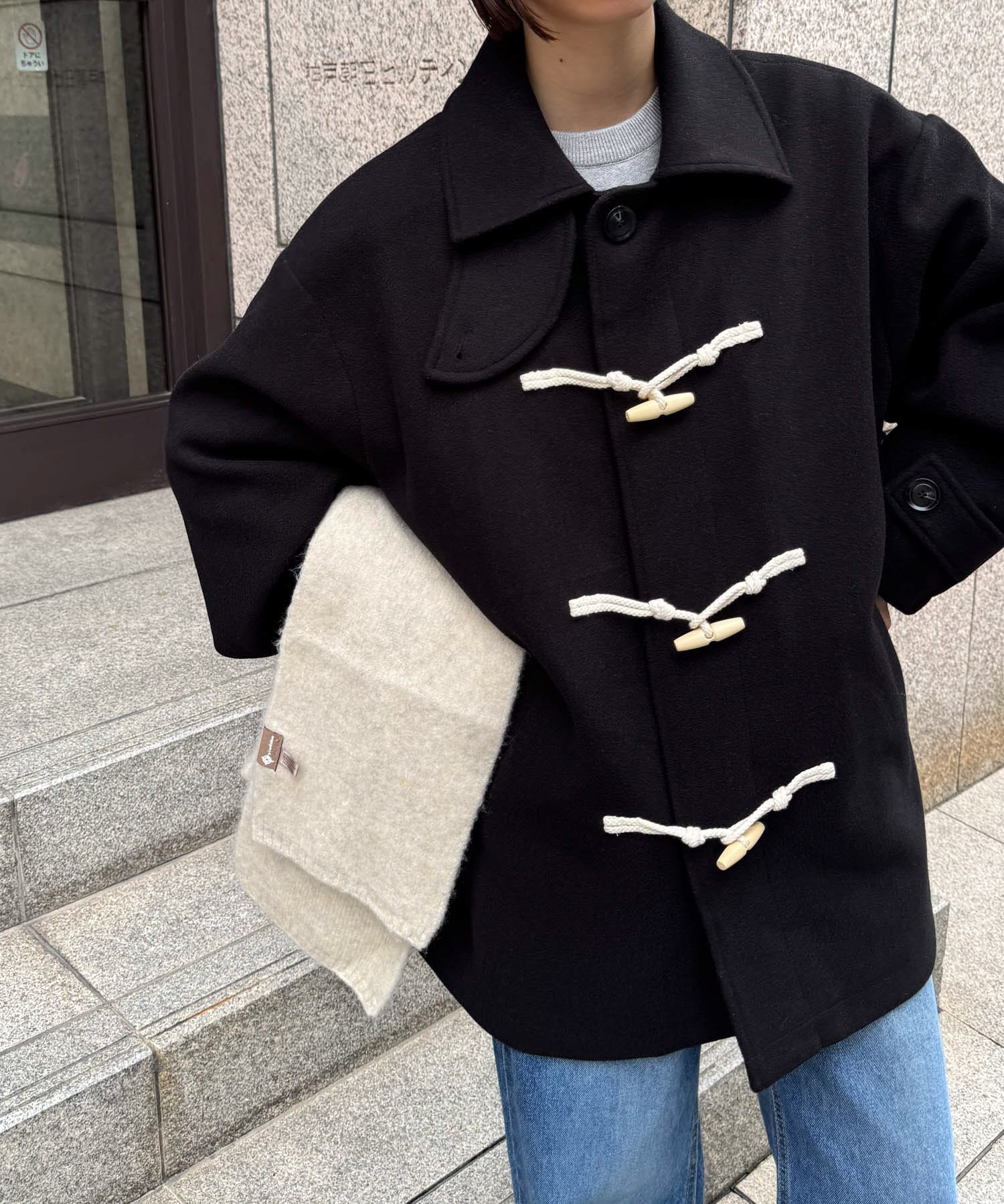 CANAL JEAN｜El mar(エルマール) ダッフルハーフコート | Rakuten