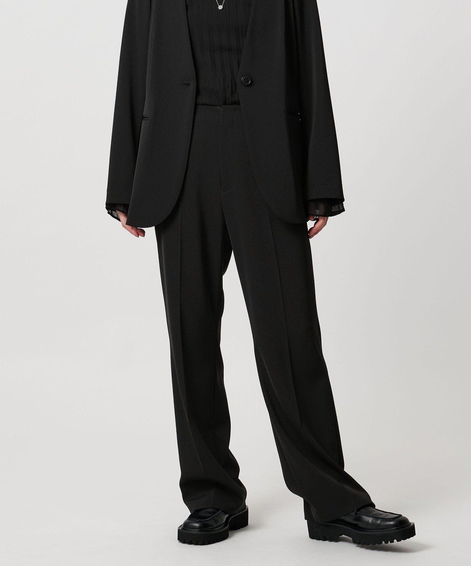 完売品　MARW UNITED ARROWS ツイルフレアパンツ　ブラック40 UNITED ARROWS｜<MARW UNITED ARROWS>ツイル フレアパンツ | Rakuten