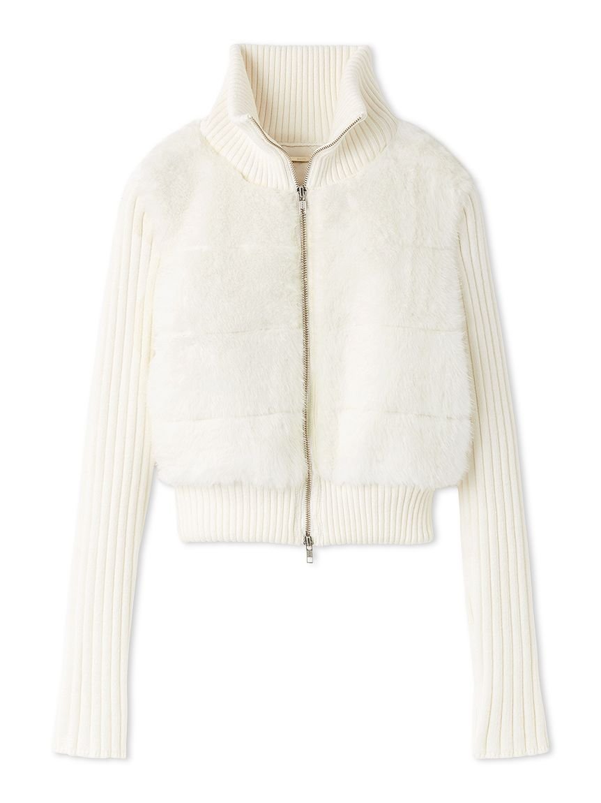 SNIDEL｜ファーニットブルゾン【カンヘウォン着用】 | Rakuten Fashion