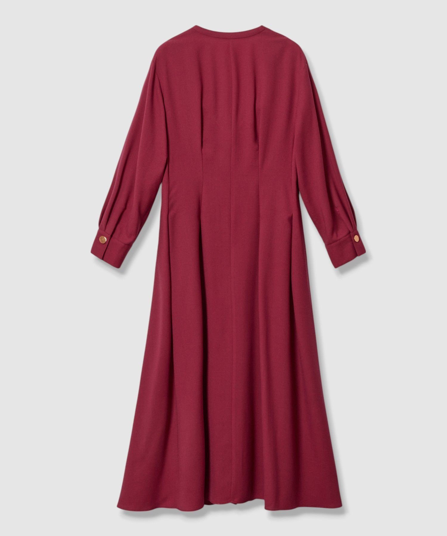 ANAYI｜ウールジョーゼットフロントタック ワンピース | Rakuten