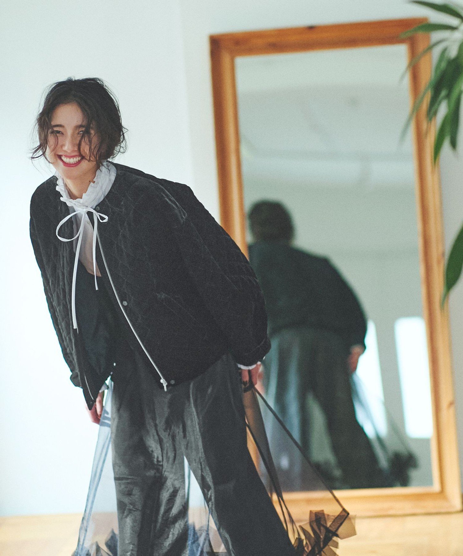 uncrave｜ベロア キルティング ブルゾン(uncrave WHITE) | Rakuten