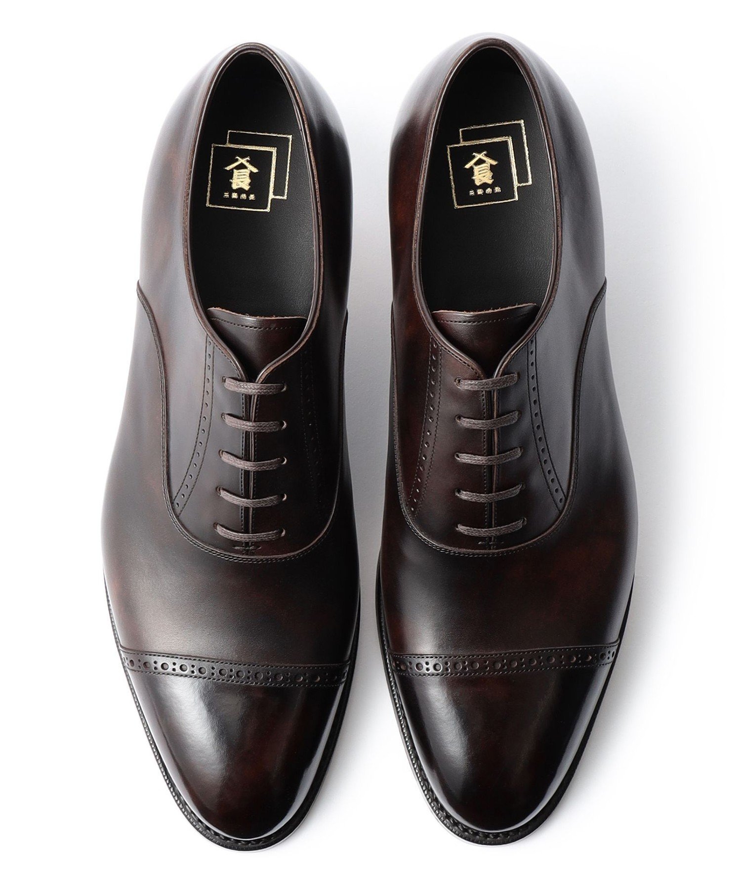 三陽山長｜【匠 弦六郎/TAKUMI GENROKURO】パンチドキャップトゥ