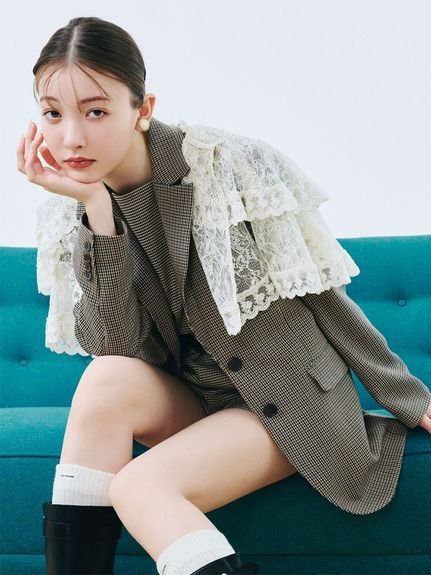 LILY BROWN｜【WEB限定00サイズ】バリエーションオーバージャケット