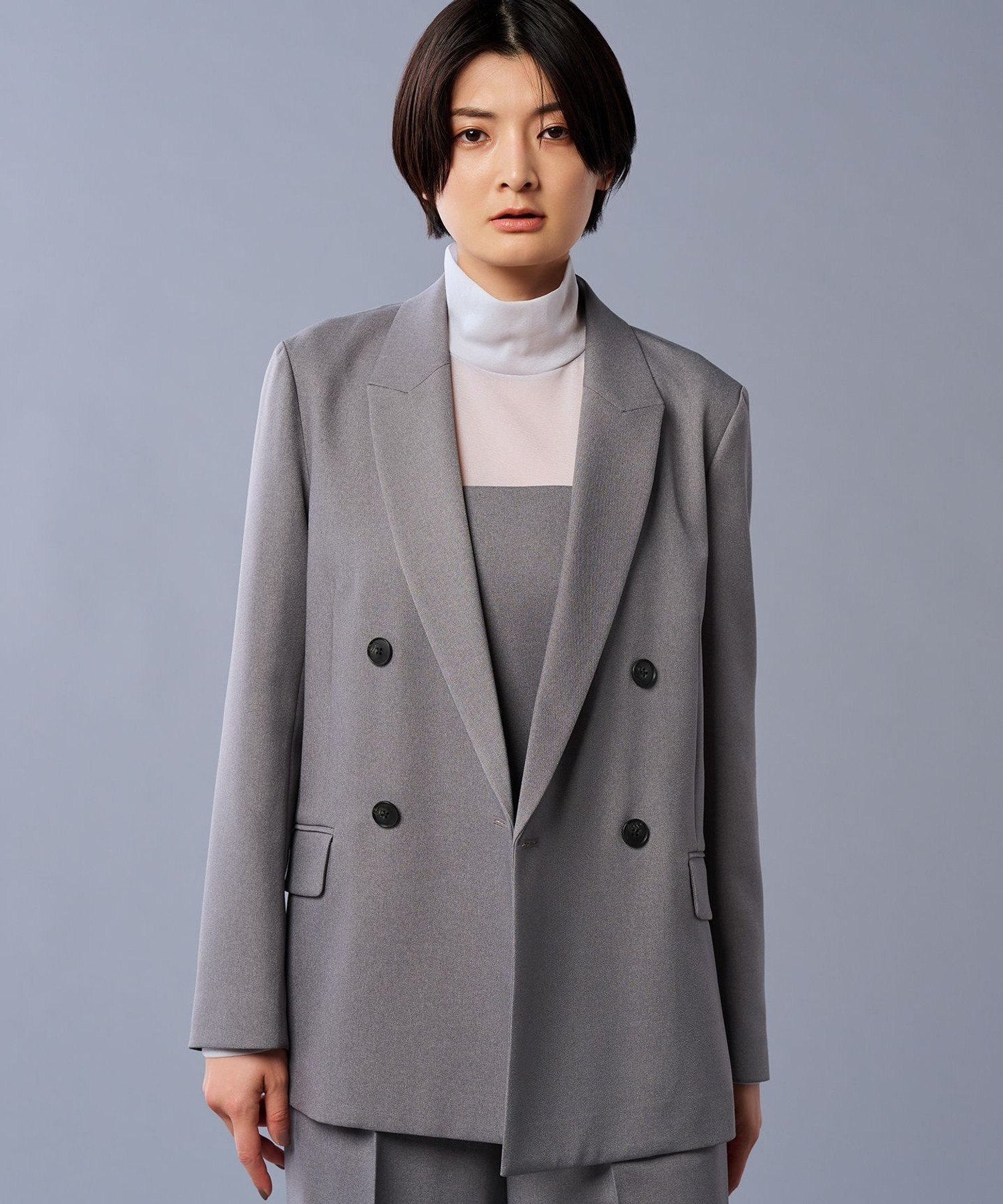 uncrave｜【手洗い可】グラシエウォーム ダブル ジャケット(uncrave