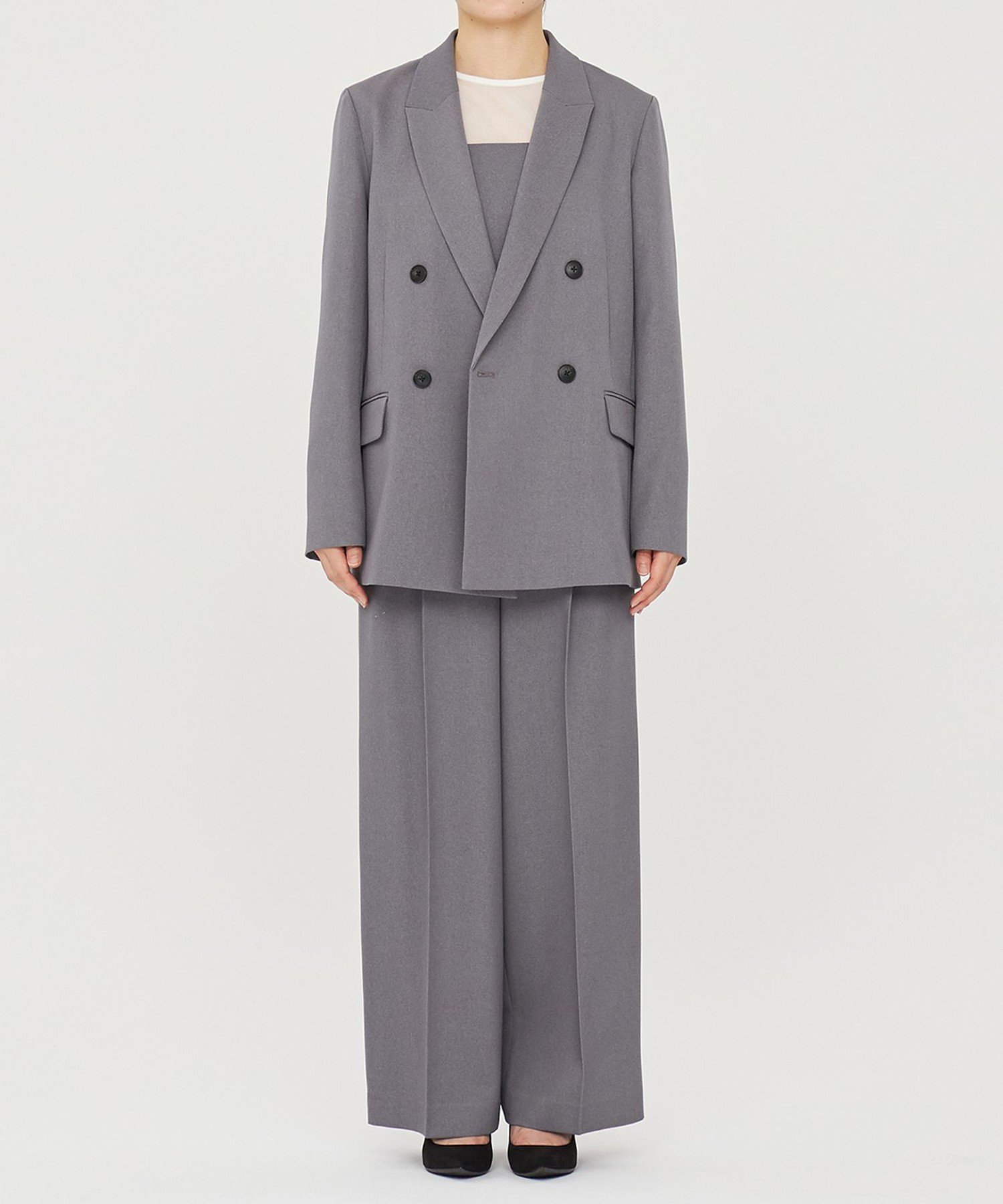 uncrave｜【手洗い可】グラシエウォーム ダブル ジャケット(uncrave