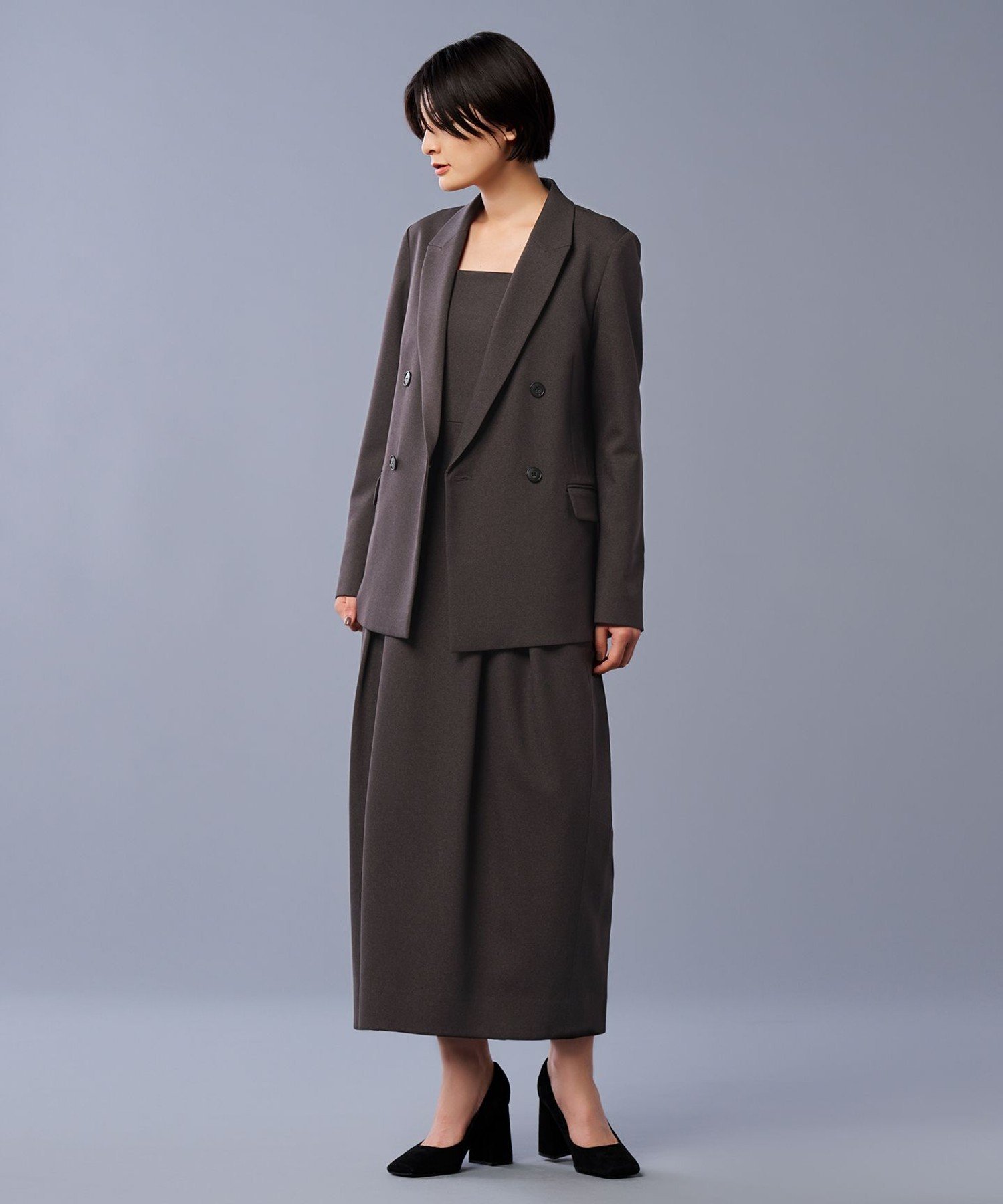 uncrave｜【手洗い可】グラシエウォーム ダブル ジャケット(uncrave