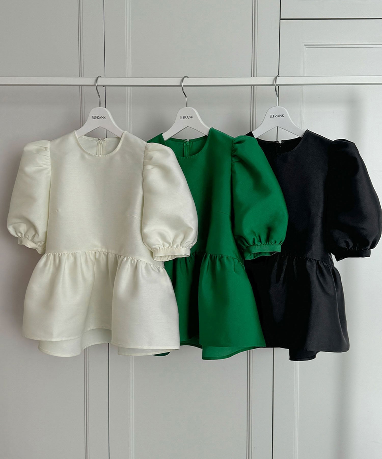 RIVER FIELD & Co.｜【2026SS】パフボリュームスリーブ ペプラム