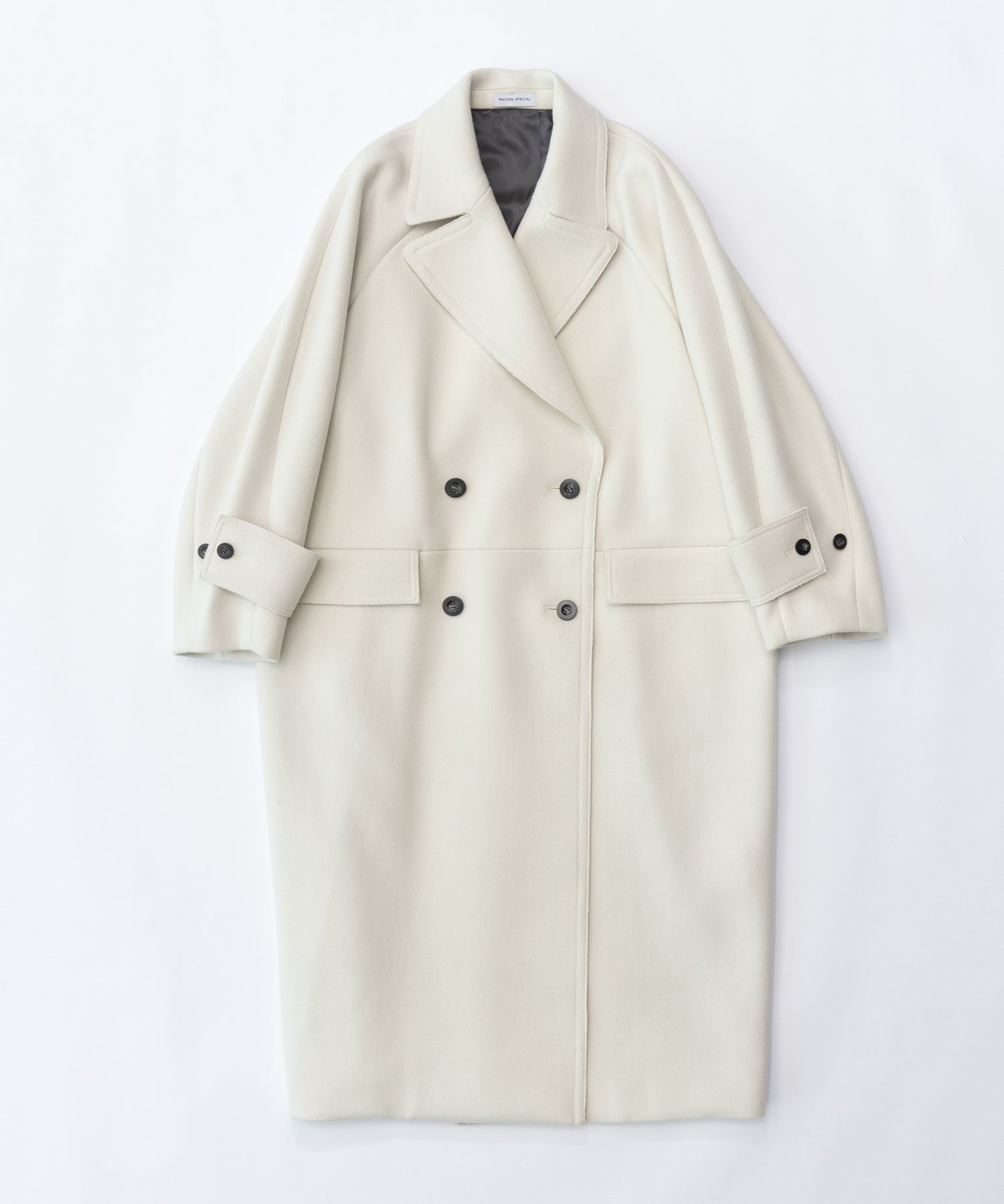 MAISON SPECIAL｜スーパー140メルトンダブルコート | Rakuten Fashion