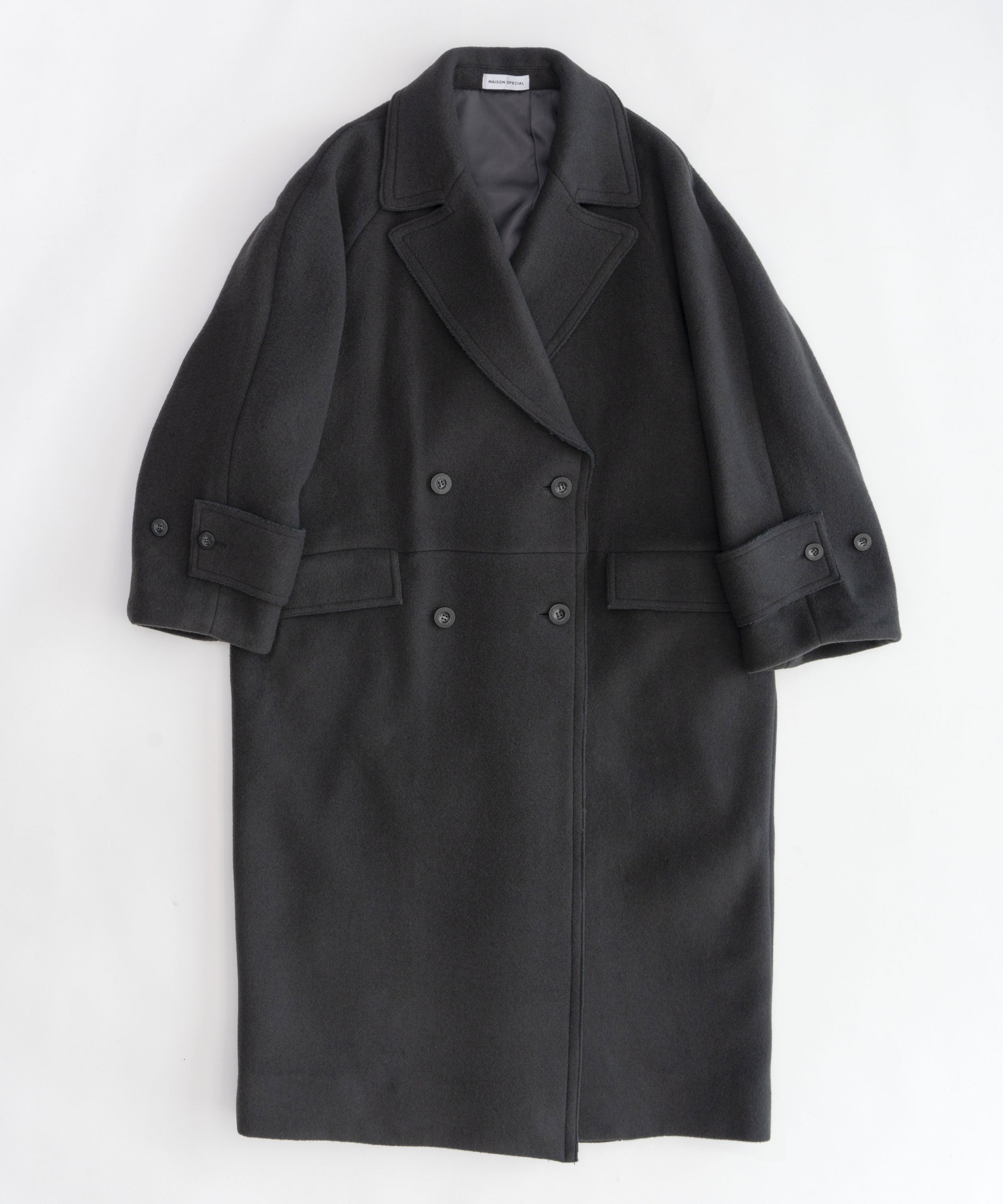 MAISON SPECIAL｜スーパー140メルトンダブルコート | Rakuten Fashion