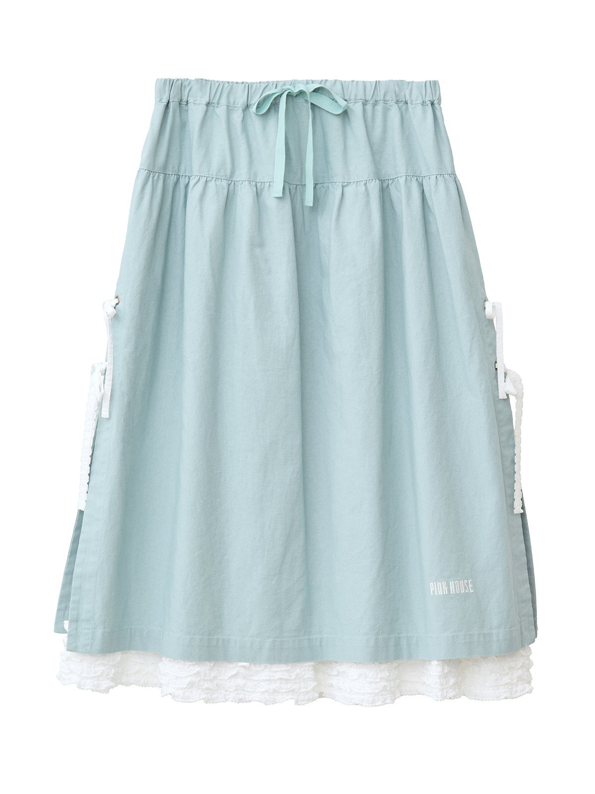 PINK HOUSE｜コットンリネンキャンバススカート | Rakuten Fashion