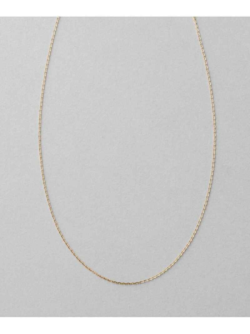 ete｜K10YG ミラーカットチェーン ネックレス | Rakuten Fashion(楽天